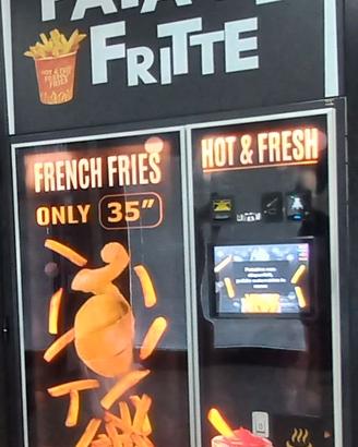 Distributore automatico di Patatine fritte