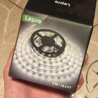 4 metri striscia led 6000k con connettori