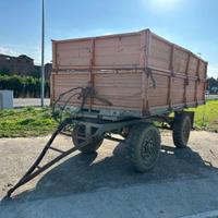 Rimorchio agricolo Artigiano- 50q- targa e librett