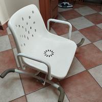 Seggiolino girevole per vasca da bagno 