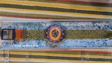 Orologio vintage Swatch Scuba Hyppocampus nuovo