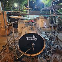 Tamburo T5, Silver Sparkle - SOLO FUSTI