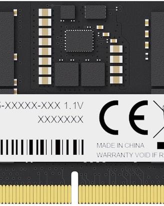 Lexar RAM DDR5 8GB 5600MHz SODIMM nuova sigillata