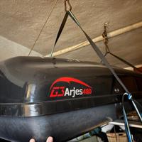 Box tetto auto 480L + barre portatutto