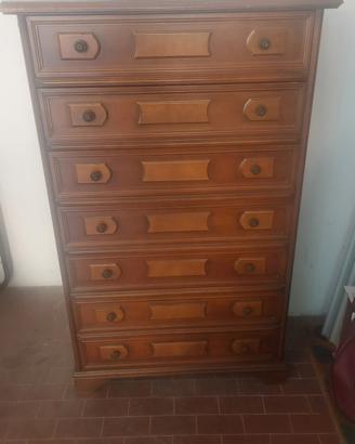 Cassettiera settimanale in legno – 7 cassetti