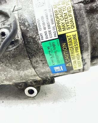 Z17DTH COMPRESSORE A/C OPEL Astra H Berlina 1.7 Di
