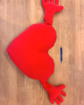 Cuscino rosso