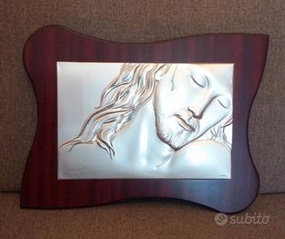quadretto di Cristo bilaminato Romagnoli 