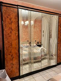 Camera in radica di noce