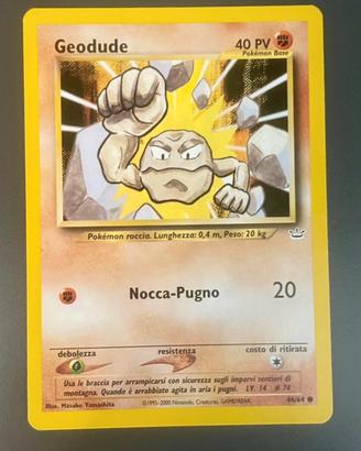 Geodude mazzo Neo revelation
