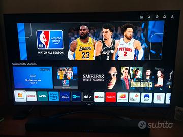 TV 4K QNED LG 65QNED826QB-Yamaha Soundbar YAS-207