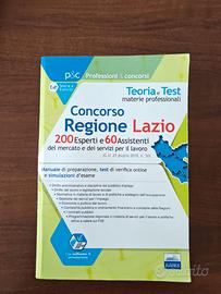 Libro concorso Regione Lazio Edises – teoria e tes