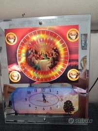orologio religioso rappresentante l'ultima cena