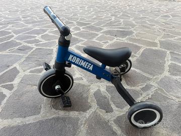 Triciclo bicicletta 3 ruote Korimefa bambini usato