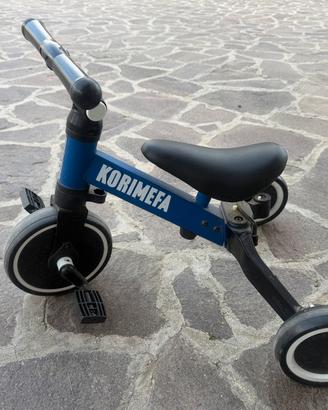 Triciclo bicicletta 3 ruote Korimefa bambini usato