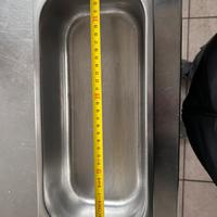 57 vaschette gelato acciaio inox