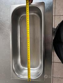 57 vaschette gelato acciaio inox