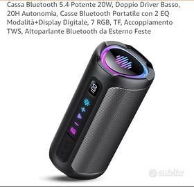 smartwatch, auricolari, casse bluetooth 