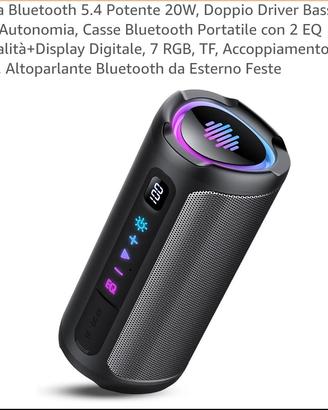 smartwatch, auricolari, casse bluetooth 