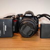 Nikon D3100+obbiettivo 18-55 mm