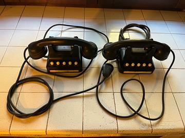 Coppia centralini telefonici Siemens anni '50