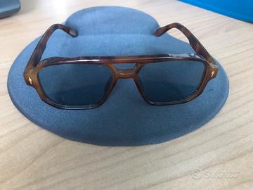 Occhiali Vintage Style lenti azzurre