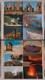 15 Cartoline Catania ed Etna anni '70 e '80