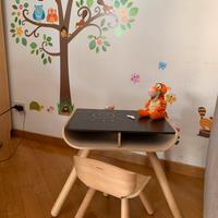 Scrivania con lavagna e sediolina PlayToys