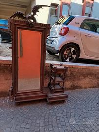 mobile specchio lavorazione artigianale