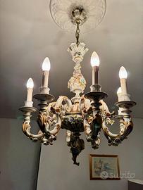 Lampadario capodimonte e cupola