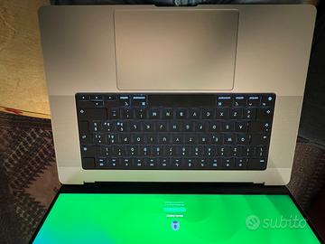 MacBook Pro 16 pollici m1
