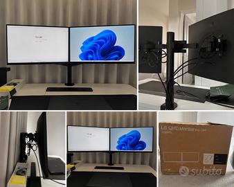 LG Ergo Dual 27” QHD USB-C 27BP88QD-B2