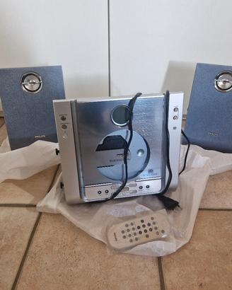 Sistema Micro Hi-Fi Philips MC230 - Design Moderno