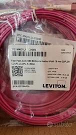 16x Fibra Ottica Leviton 5m LC-LC OM4 M4D1LCLC0050