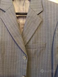 Abito elegante gessato