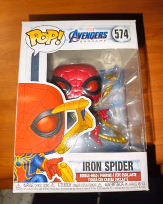Funko Pop Iron Spider 574 Marvel Avengers Endgame