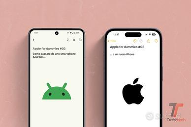 Trasferimento dati.   ANDROID E iOS