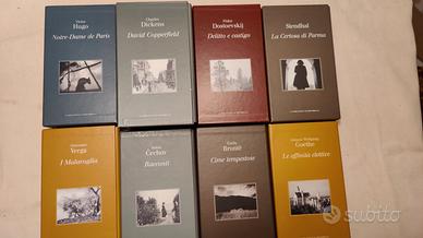 8 Libri "I Grandi Classici dell'Ottocento"
