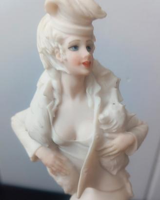 scultura capodimonte firmata Bruno merli cm25