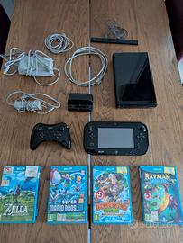 Nintendo Wii U 32GB con GamePad + 4 giochi + Contr