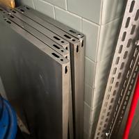 Scaffale metallo 6  mensole 40x100