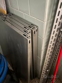 Scaffale metallo 6  mensole 40x100
