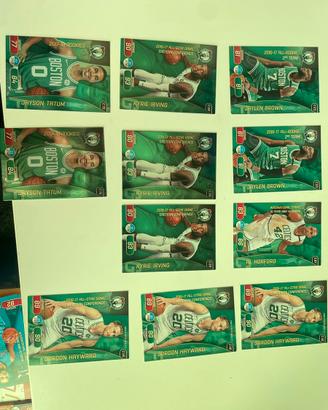 Lotto 11 Carte NBA Celtics 2017/18