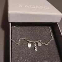 Collana argento Sterling S. Agapò porta fortuna