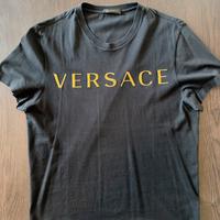 T-shirt Maglia Versace con logo