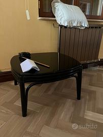 Tavolino legno colore nero