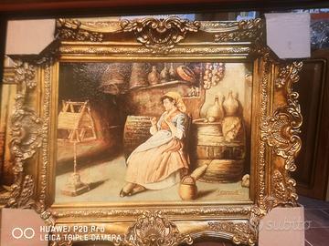 Quadro olio su tela NUOVO