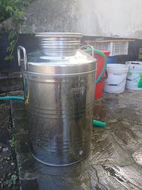 FUSTO ACCIAIO OLIO 50 LITRI