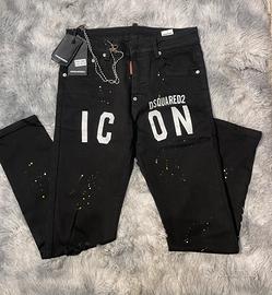 Jeans Icon Dsquared2 neri