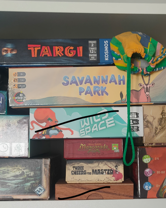 giochi in scatola moderni vari